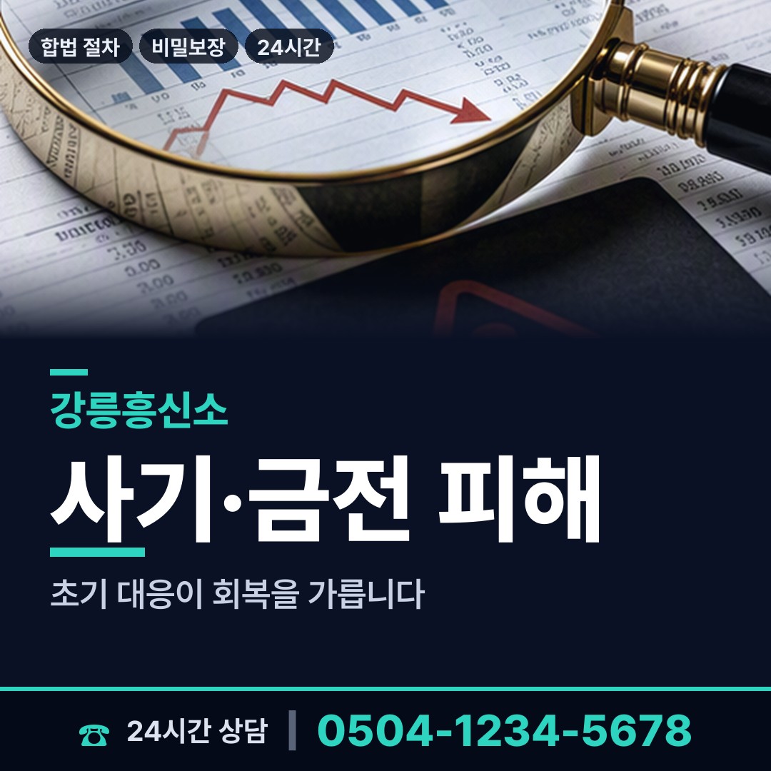 강릉 홍제동 신원조회 상담 안내